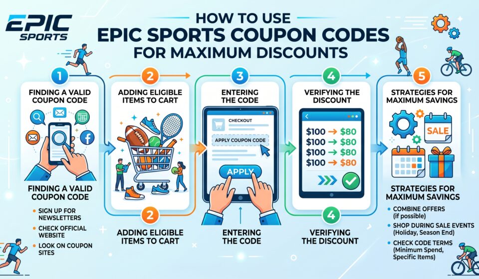 How to Use Epic Sports Coupon Code for Maximum Discounts